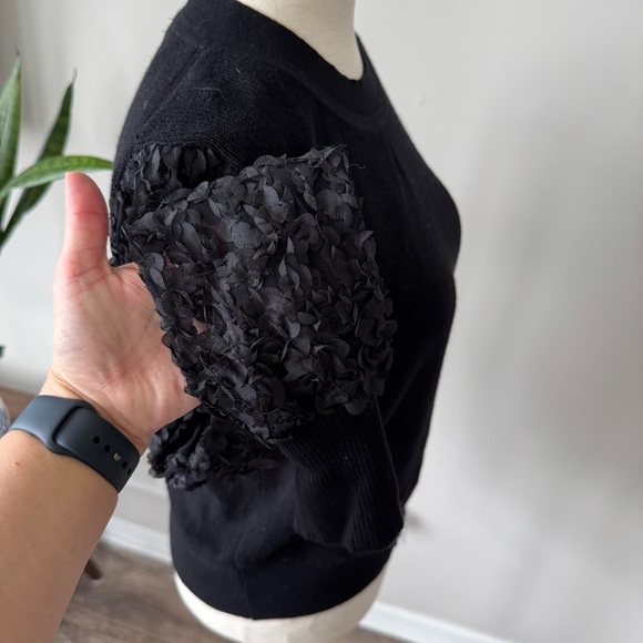 BY ANTHROPOLOGIE FLORAL EMBELLISHED-SLEEVE SWEATER
Style No.  4114066280080 - Picture 6 of 8